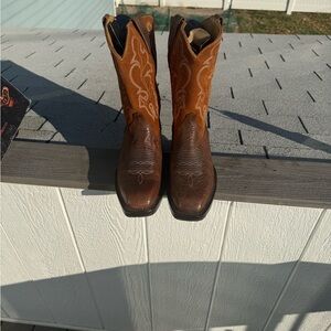 Freebird Men's Tan and Brown Western Boots